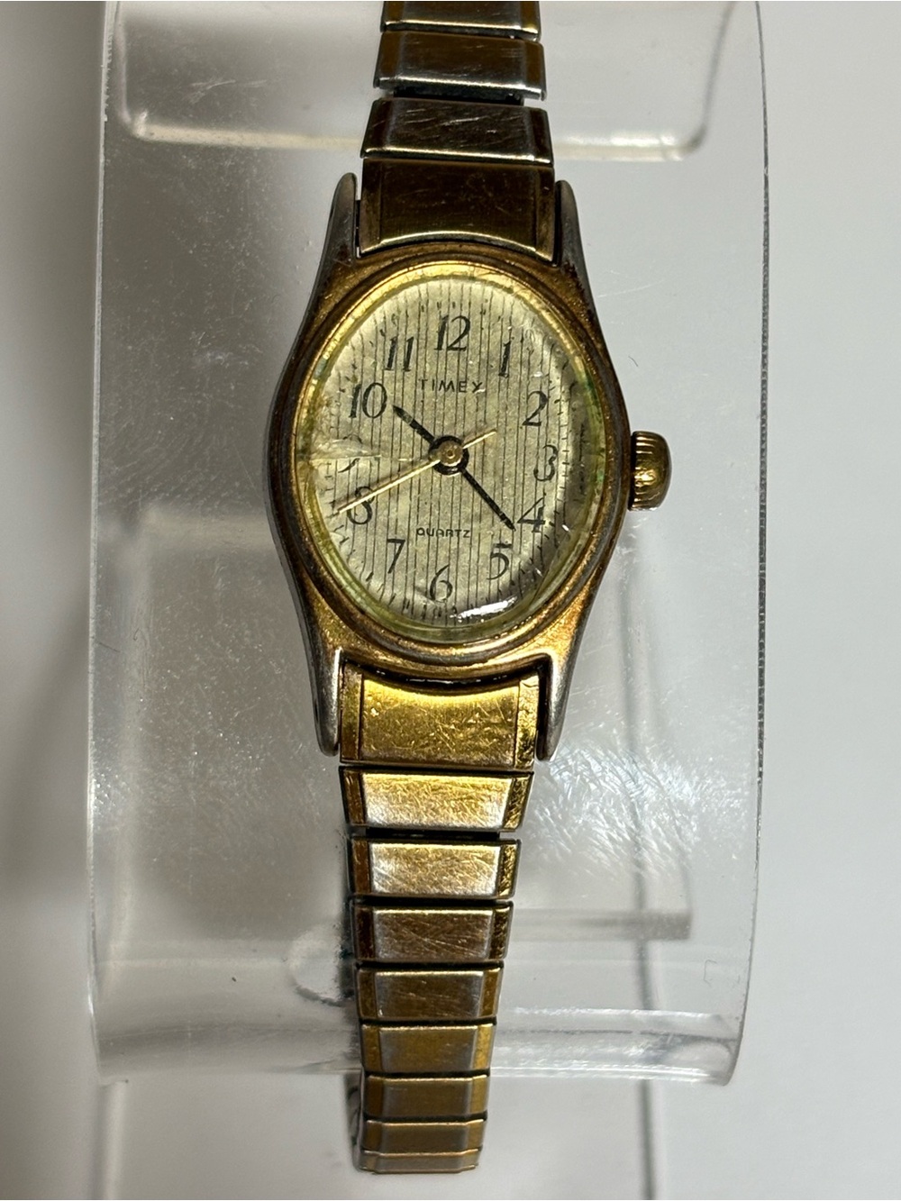 Timex N Cell Gold Tone and Ivory Women's Quartz Watch